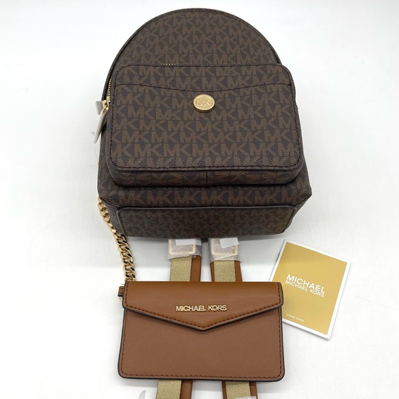 Michael Kors Maisie 2 in 1 Xsmall Backpack Brown - Picture 7 of 10